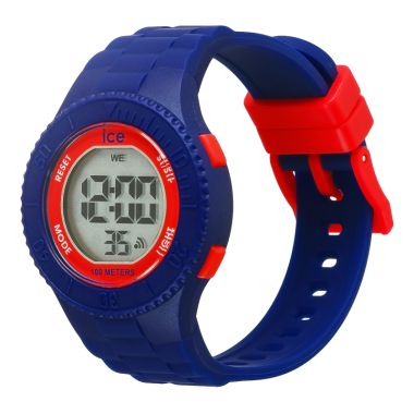 Profil Montre Ice-Watch - Ice Digit Blue Red Enfant Silicone Small