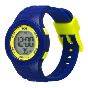 Profil Montre Ice-Watch - Ice Digit Navy Yellow Enfant Bleu et Jaune Small