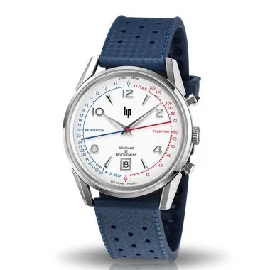 Face 3 Montre LIP - Himalaya 40 mm - Courage - Bleu Blanc Rouge