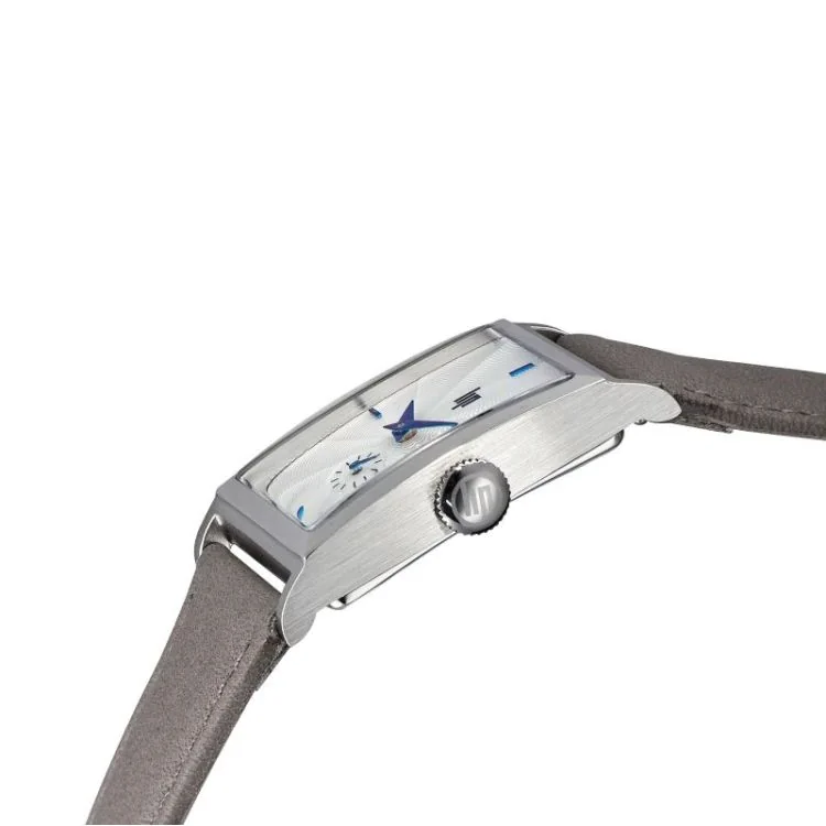 Cadran 2 Montre LIP - Churchill T18 - Trotteuse Excentrée - Cuir Gris