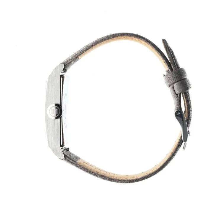 Coté Montre LIP - Churchill T18 - Trotteuse Excentrée - Cuir Gris