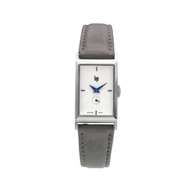 Face 2 Montre LIP - Churchill T18 - Trotteuse Excentrée - Cuir Gris