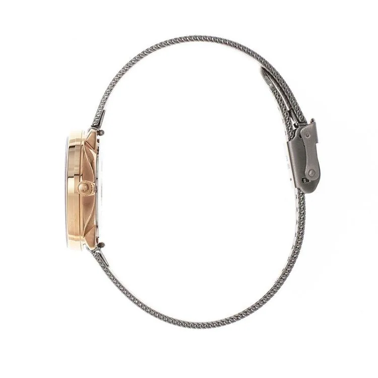 Coté Montre LIP - Dauphine 29 mm - Maille Milanaise Argentée Cadran Argentée
