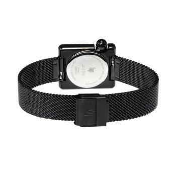 Dos Montre LIP - Mach 2000 - Mini Square - Maille Milanaise Noire