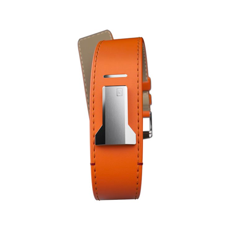 Bracelet de Montre Klokers - Bracelet Droit - Cuir Orange