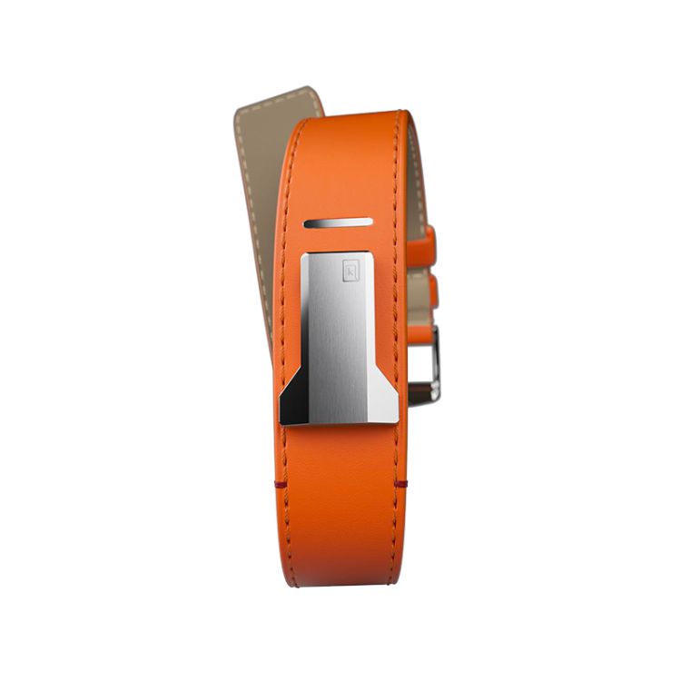 Bracelet de Montre Klokers - Bracelet Droit - Cuir Orange 18mm