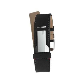 Bracelet de Montre Klokers - Bracelet Droit - Cuir Noir Mat 18mm