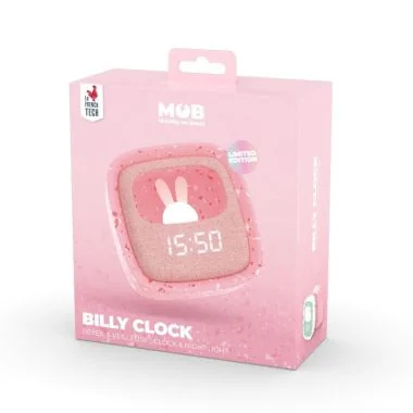 Packaging Face Réveil Veilleuse Enfant Billy Clock Tactile Grenadine