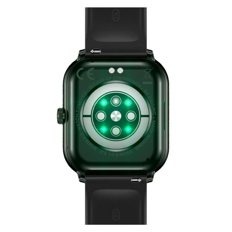 Dos Montre Connectée Ice-Watch - Ice Smart 01 - Black
