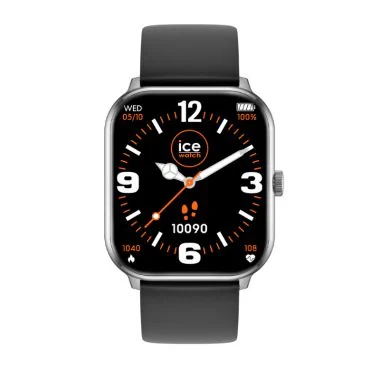 Face Montre Connectée Ice-Watch - Ice Smart 01 - Black Silver