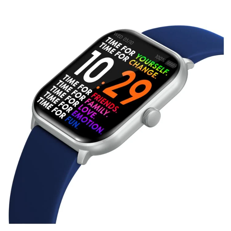 Cadran Montre Connectée Ice-Watch - Ice Smart 01 - Navy Silver