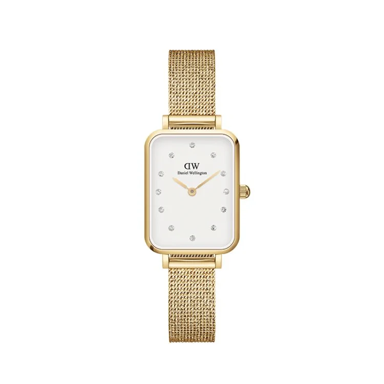 Daniel Wellington - Daniel Wellington Watch - Quadro Lumine Pressed Evergold - 20x26mm