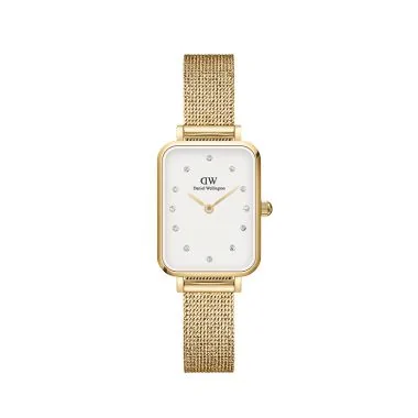 Daniel Wellington - Daniel Wellington Watch - Quadro Lumine Pressed Evergold - 20x26mm