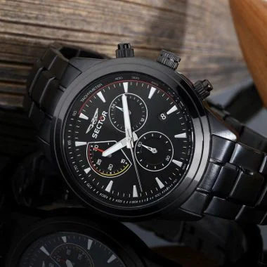 Mood Montre Sector 670 - Chronographe - Noire