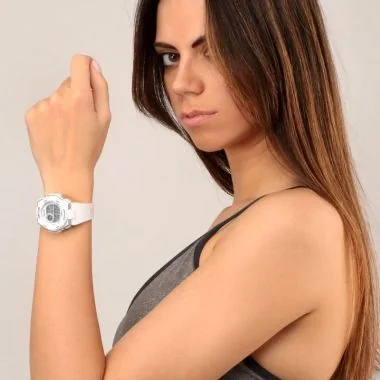 Portée Montre Enfant Sector Ex10 - LCD Blanche