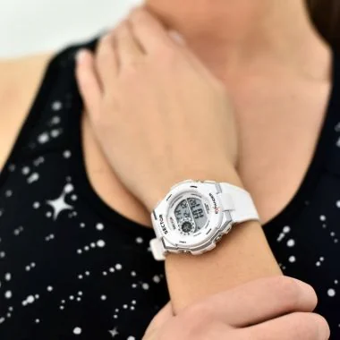 Portée 2 Montre Enfant Sector Ex10 - LCD Blanche