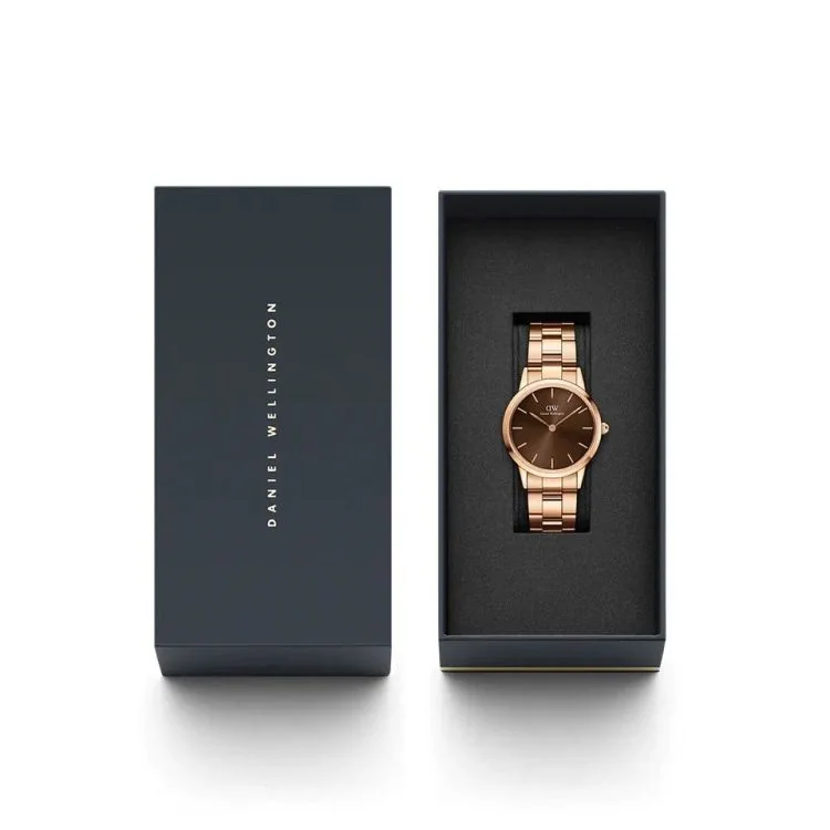 Coffret Montre Daniel Wellington - Iconic Link Amber - 32mm