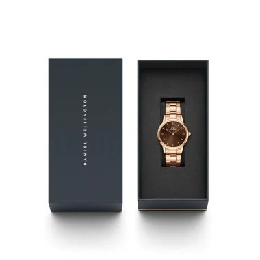 Coffret Montre Daniel Wellington - Iconic Link Amber - 32mm