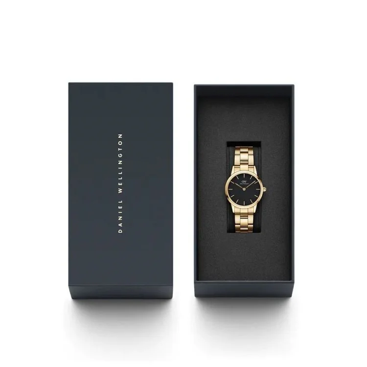 Coffret Montre Daniel Wellington - Iconic Link Black - 32mm