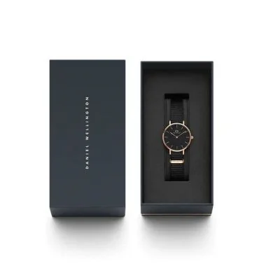 Coffret Montre Daniel Wellington - Petite Cornwall Gold - 28mm