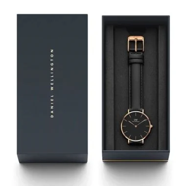 Coffret Montre Daniel Wellington - Petite Sheffield Black - 28mm