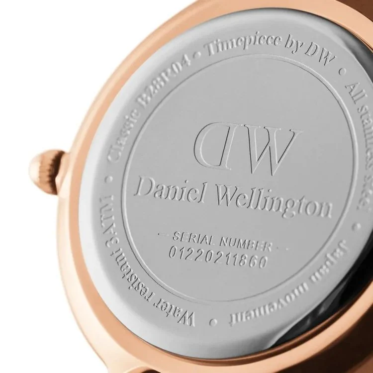 Dos Montre Daniel Wellington - Petite Sheffield Black - 28mm