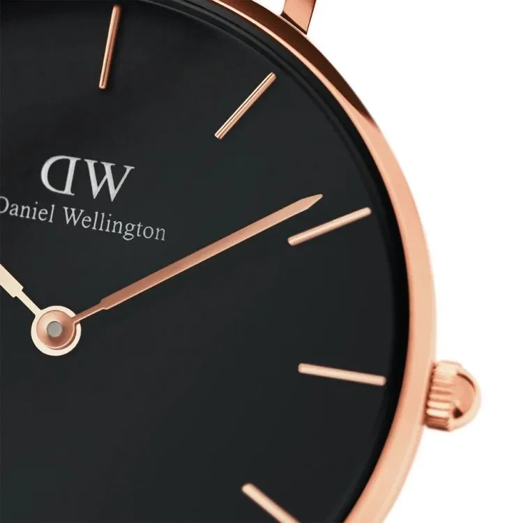 Cadran Montre Daniel Wellington - Petite Sheffield Black - 28mm