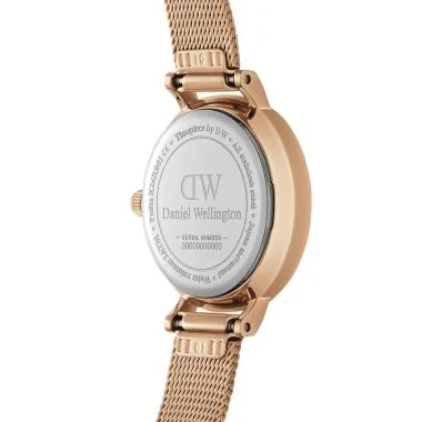 Dos Montre Daniel Wellington - Petite Pressed Melrose Black - 24mm