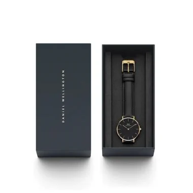 Coffret Montre Daniel Wellington - Petite Sheffield Black - 32mm