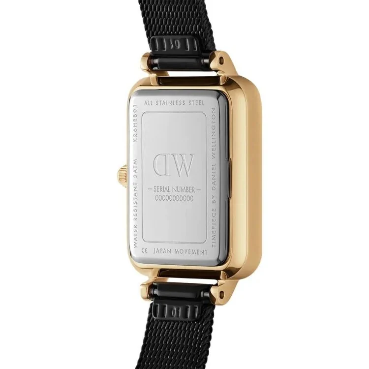 Dos Montre Daniel Wellington - Quadro Ashfield Evergold - 20x26mm