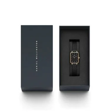Coffret Montre Daniel Wellington - Quadro Ashfield Evergold - 20x26mm