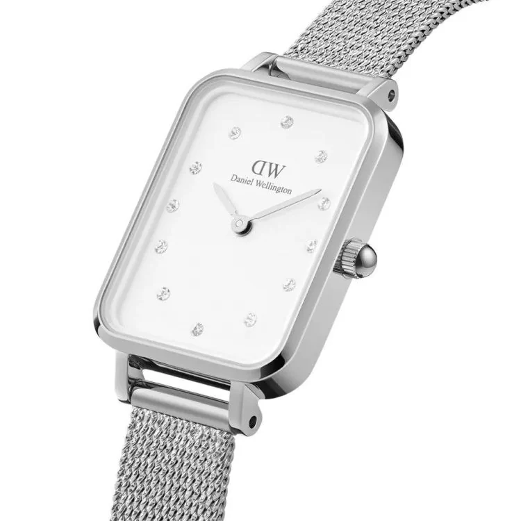 Cadran Montre Daniel Wellington - Quadro Lumine Pressed Sterling - 20x26mm