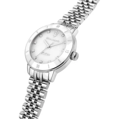 Profil Montre Chronographe Maserati - Successo Lady Solar - Argenté - R8853145515