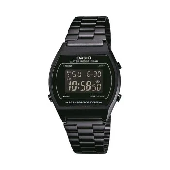 Montre Casio - Collection Vintage Edgy - Chronographe Noir - B640WB-1BEF