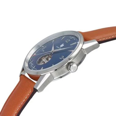 Profil Montre LIP - Himalaya 40mm - Coeur Battant - Cadran Bleu