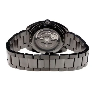 Dos Montre LIP - GDG 39 mm - Automatique Squelette - Acier Noir