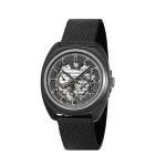 Montre LIP - GDG 39 mm - Automatique Squelette - Maille Milanaise Noire