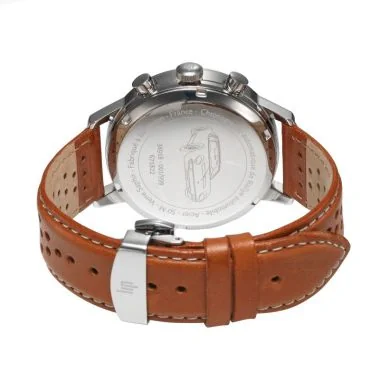 Dos Montre LIP - Rallye 42mm - Chronographe - Automatique - Cuir Marron
