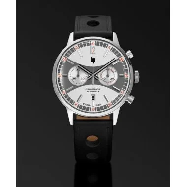 Mood 2 Montre LIP - Rallye 42mm - Chronographe - Automatique - Cadran Gris