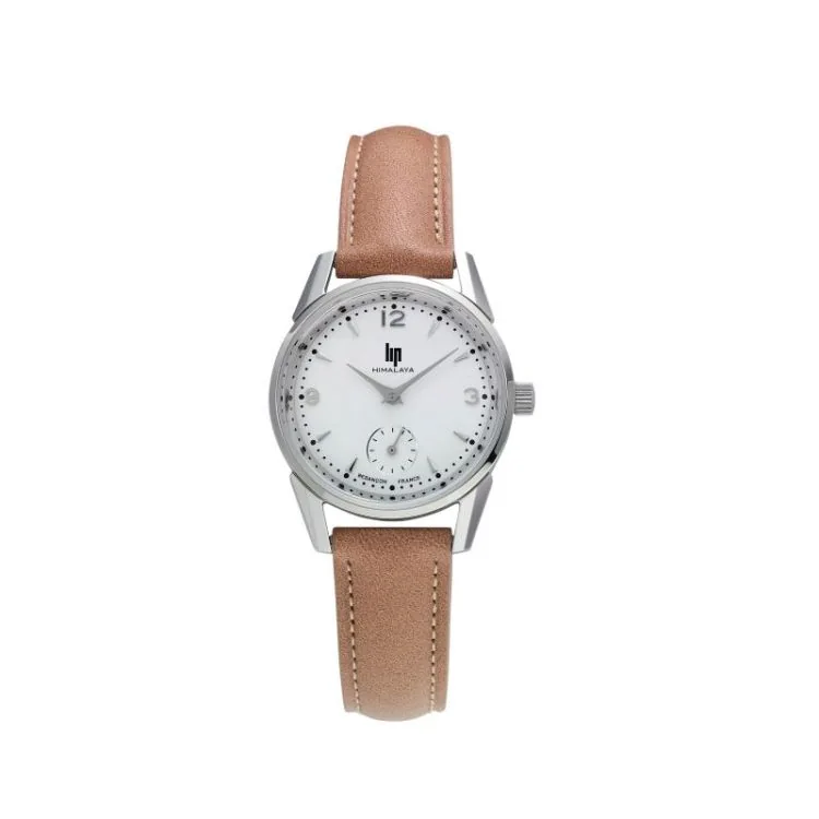 Face 2 Montre LIP - Dauphine 29mm - Cuir Beige