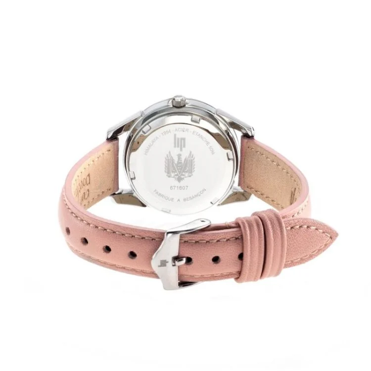 LIP - Montre LIP - Himalaya 29mm - Cuir Rose