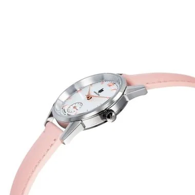 Profil Montre LIP - Himalaya 29mm - Cuir Rose
