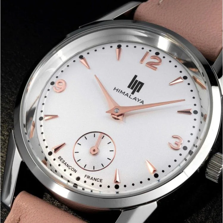 Cadran Montre LIP - Himalaya 29mm - Cuir Rose