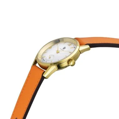 Profil Montre LIP - Himalaya 29mm - Cuir Orange