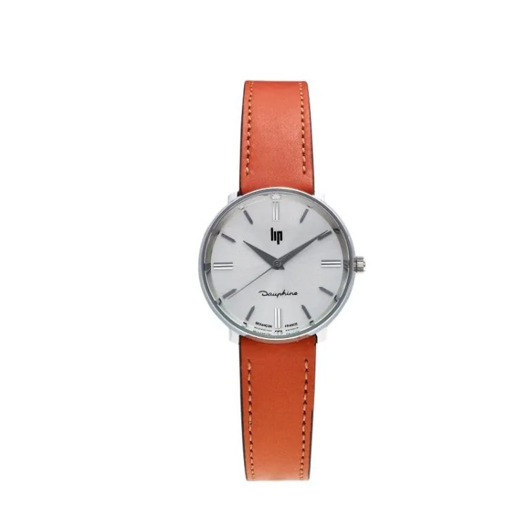 Face 2 Montre LIP - Dauphine 29mm - Cuir Marron