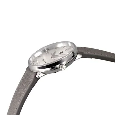 Profil Montre LIP - Dauphine 29mm - Cuir Gris