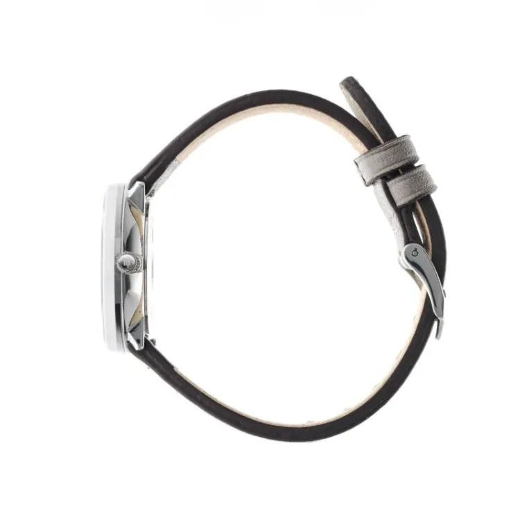 Coté Montre LIP - Dauphine 29mm - Cuir Gris