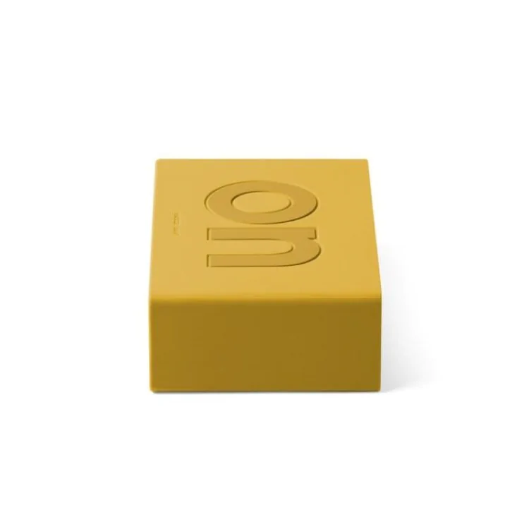 Coté Réveil Lexon - Réveil LCD Réversible - Flip Rubber Yellow
