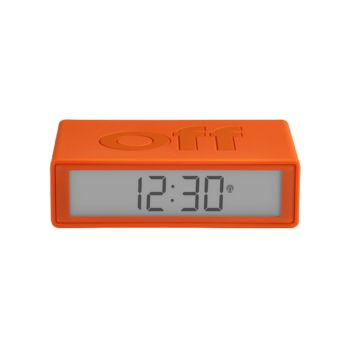 Réveil Lexon - Réveil LCD Réversible - Flip Orange