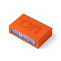 Profil Nuit Réveil Lexon - Réveil LCD Réversible - Flip Rubber Orange